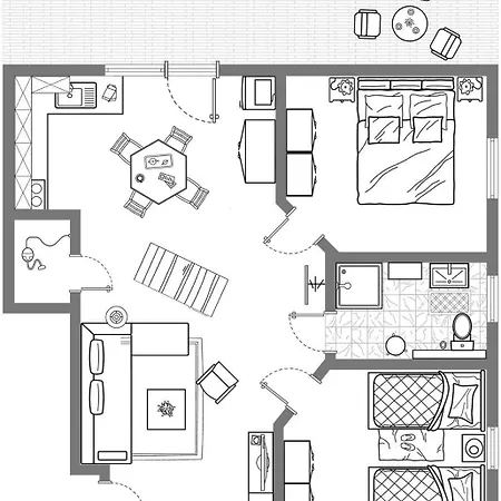 Haus Duene 13 Apartment *